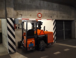 Durchfahrt bei 2 Meter